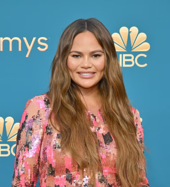 Chrissy Teigen Spicy Ginger Hair